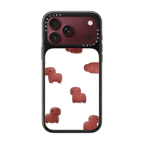 NANA Confidence-giving Carnivorous Dinosaur | iPhone 18 Pro Max / Impact Case MagSafe Compatible - Glossy / Glossy Black | Image 1