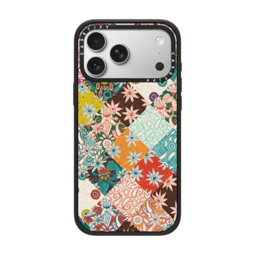 SARILMAK PATCHWORK | iPhone 17 Pro Max / Impact Case MagSafe Compatible / Matte Black | Image 1