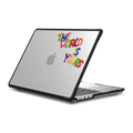 THE WORLD IS YOURS MACBOOK CASE BY SUE TSAI | MacBook Pro 14-inch (M1 - M5) / MacBook Impact Case / Black | Image 1
