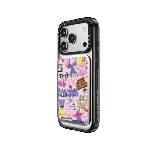 CUTIE DUMP - GELBOYS | Snappy Cardholder Stand / Snappy Mirror Cardholder Stand MagSafe Compatible / Silver | Image 2