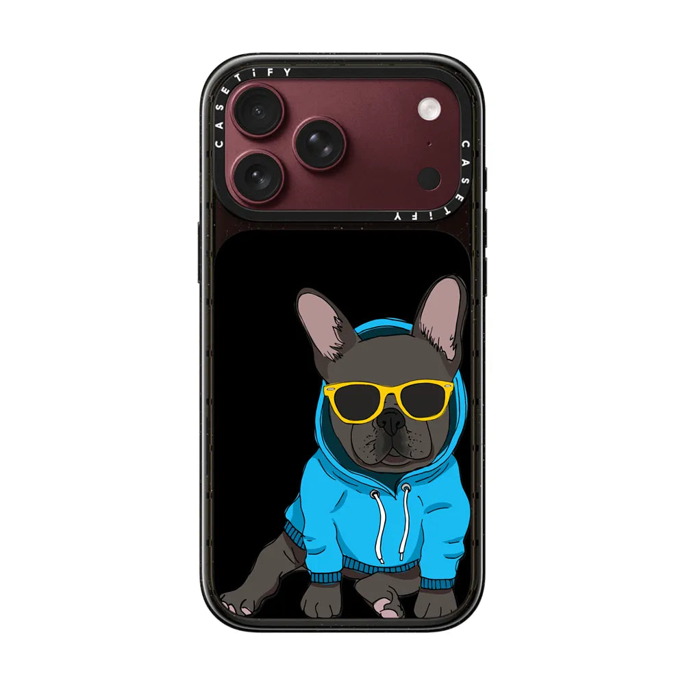 Hipster Frenchie - Black | Image 1