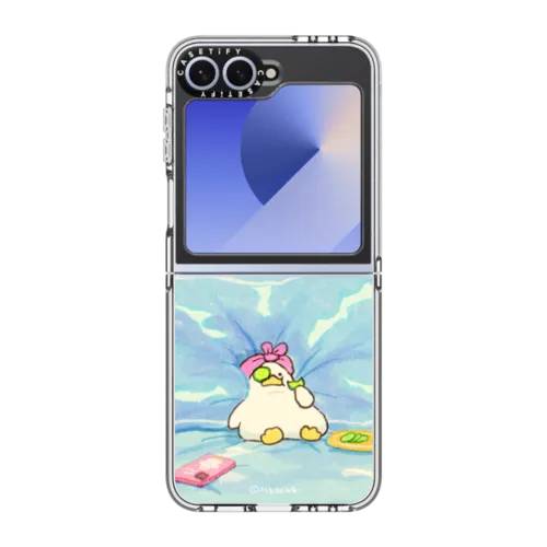 Relax Time | Galaxy Z Flip6 / Impact Clear Case / Clear | Image 1