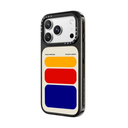Shapes - Elliot Ulm | iPhone 18 Pro / Impact Case MagSafe Compatible - Glossy / Glossy Black | Image 2