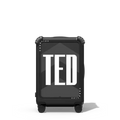 Custom Suitcase | 21" Carry-On Suitcase / Bounce Suitcase / Matte Black | Image 1