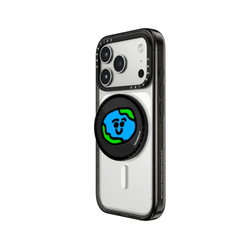 The Earth | Snappy Grip Stand / Snappy Grip Stand MagSafe Compatible / Black | Image 2