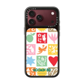 Moomin Square Pattern Case | iPhone 18 Pro Max / Impact Case MagSafe Compatible - Glossy / Glossy Black | Image 1