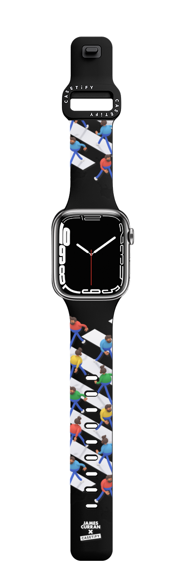 SlimJim Crossing | Apple Watch Series 7-9 (45mm) / Impact Band / Black | Image 1