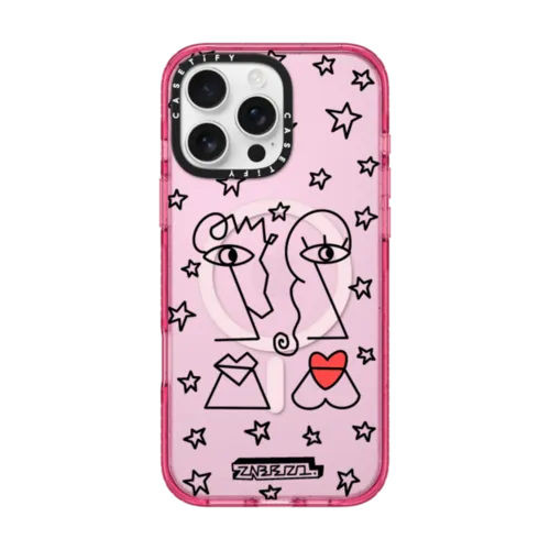 ZiBEZI LOVE Case | iPhone 16 Pro Max / Impact Case MagSafe Compatible / Pink Fizz | Image 1