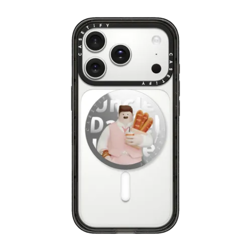 Uncle Daniel in Shanghai MagSafe Grip Stand | Snappy Grip Stand / Snappy Mirror Grip Stand MagSafe Compatible / Silver | Image 1