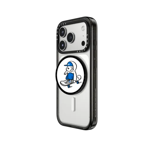 Skater JOHN (Enjoy Life) | Snappy Grip Stand / Snappy Grip Stand MagSafe Compatible / Black | Image 2