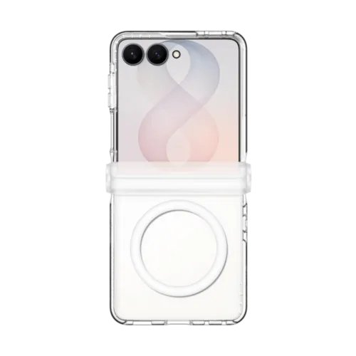 Custom Phone Case | Galaxy Z Flip8 / Impact Clear Magnetic Case / Clear | Image 1
