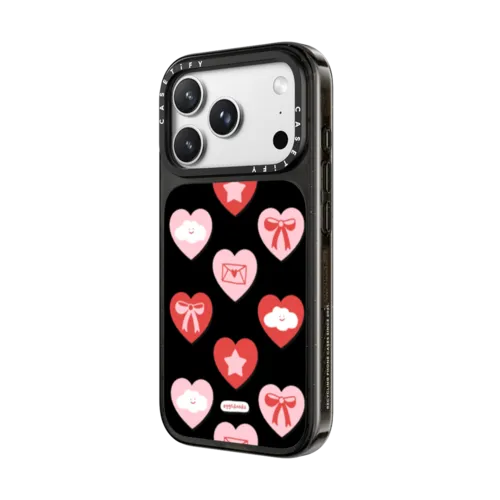 Love Heart Dreams | iPhone 18 Pro Max / Impact Case MagSafe Compatible - Glossy / Glossy Black | Image 2