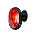 Orange Gemstone | PowerThru Wireless Car Charger / PowerThru Wireless Car Charger MagSafe Compatible  / Black | Image 1