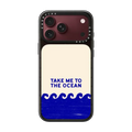 Take me to the ocean by Agathe Marty | iPhone 18 Pro Max / Impact Case MagSafe Compatible - Glossy / Glossy Black | Image 1