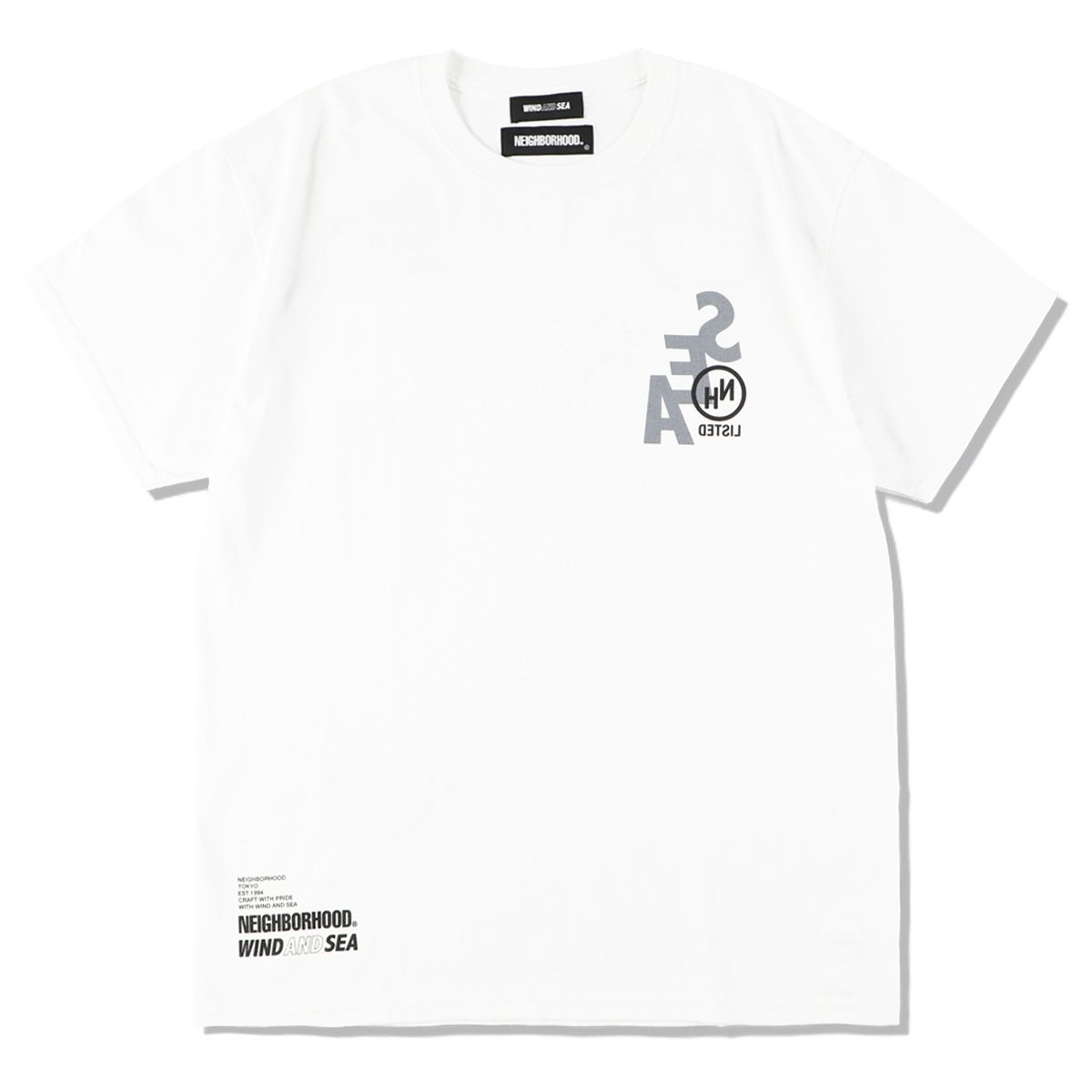 CASETiFY x NBHD x WDS T-shirt SEA-Camera ring White M | Image 1