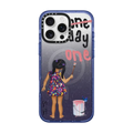 DAY ONE IPHONE CASE BY SUE TSAI | iPhone 16 Pro Max / Impact Case MagSafe Compatible / Glitter Indigo | Image 1