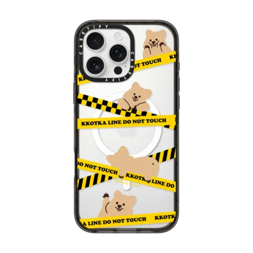 Dangerous KKOTKA | iPhone 16 Pro Max / Impact Case MagSafe Compatible / Black | Image 1