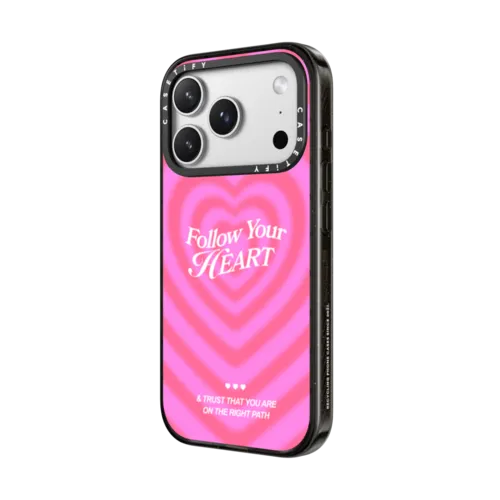 Follow Your Heart | iPhone 17 Pro Max / Impact Case MagSafe Compatible / Black | Image 2