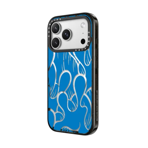 SUPER WAVY (BLUE) | iPhone 17 Pro Max / Impact Case MagSafe Compatible / Black | Image 2