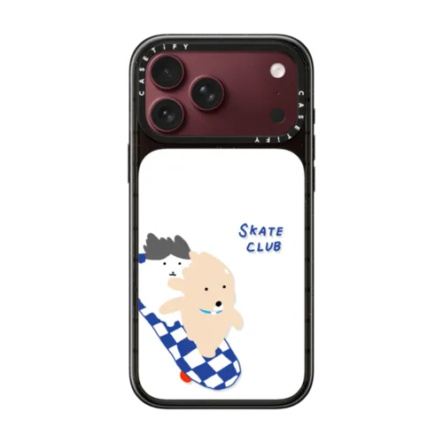 SKATE CLUB | iPhone 18 Pro Max / Impact Case MagSafe Compatible - Glossy / Glossy Black | Image 1