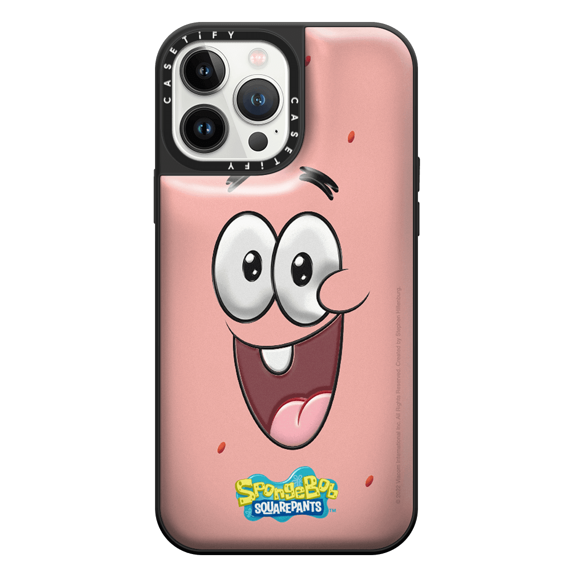 CASETiFY x SpongeBob iPhone 13 Pro Max Puffy Case - Pink (Patrick Star) | Image 1