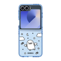 FLYING DUCKOO | Galaxy Z Flip6 / Impact Case / Baby Blue | Image 1