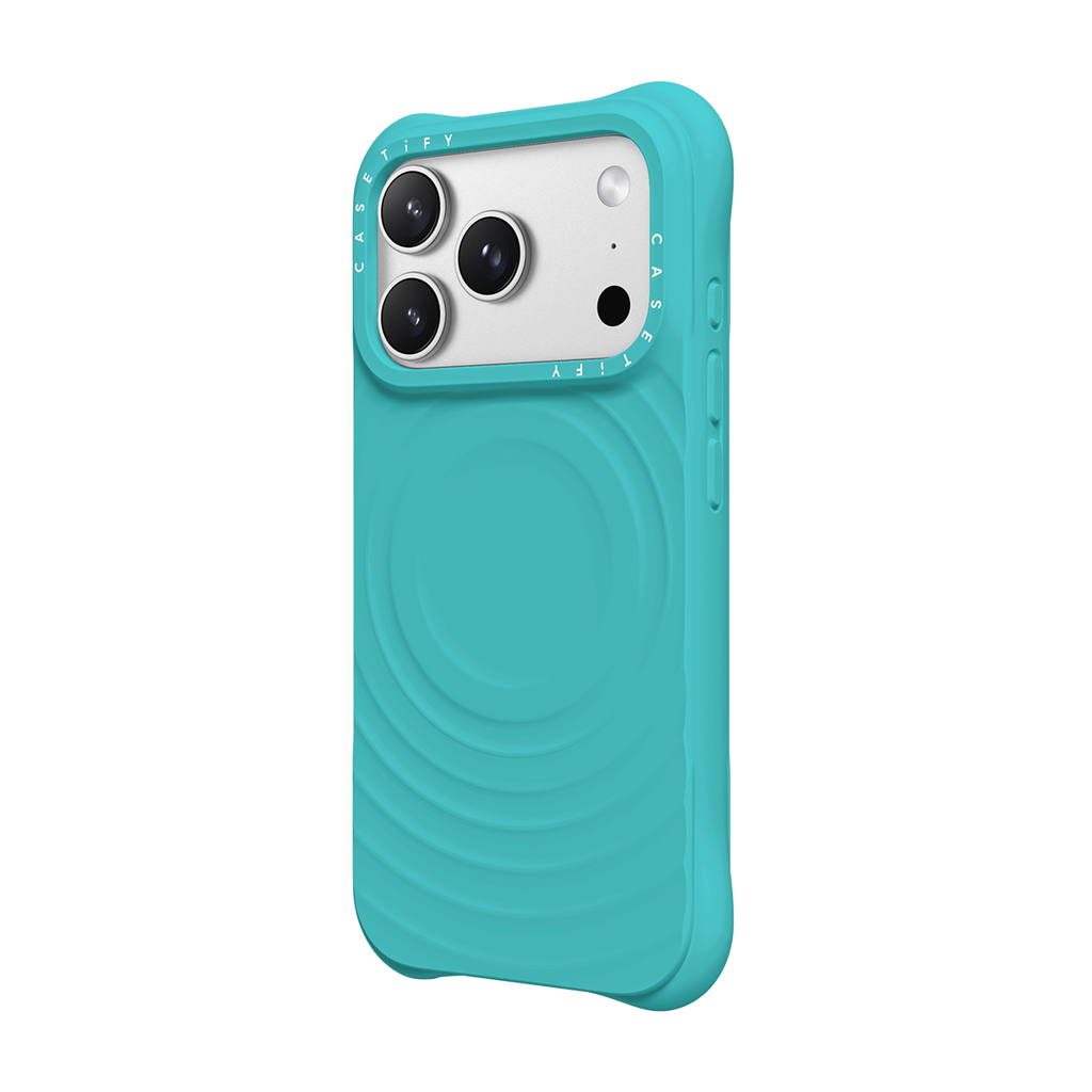 iPhone 17 Pro - Ripple Case - Mint Blue