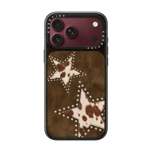 Holy Cowhide! | iPhone 18 Pro Max / Impact Case MagSafe Compatible - Glossy / Glossy Black | Image 1