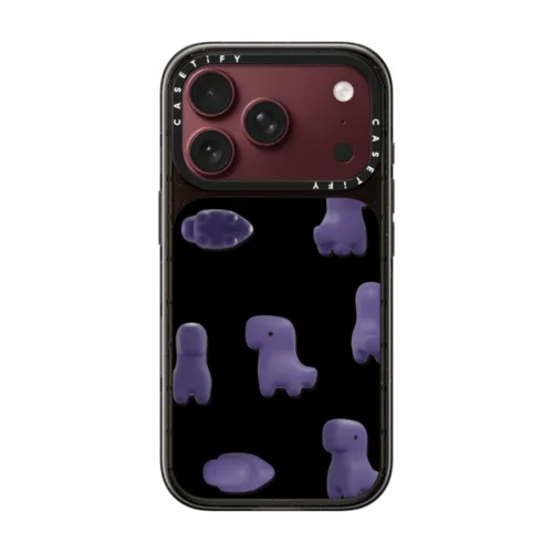 DUDU Euphoria-giving Carnivorous Dinosaur | iPhone 18 Pro / Impact Case MagSafe Compatible - Glossy / Glossy Black | Image 1