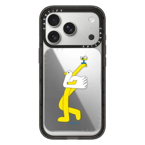 Long Leg Larry | Snappy Cardholder Stand / Snappy Mirror Cardholder Stand MagSafe Compatible / Silver | Image 1