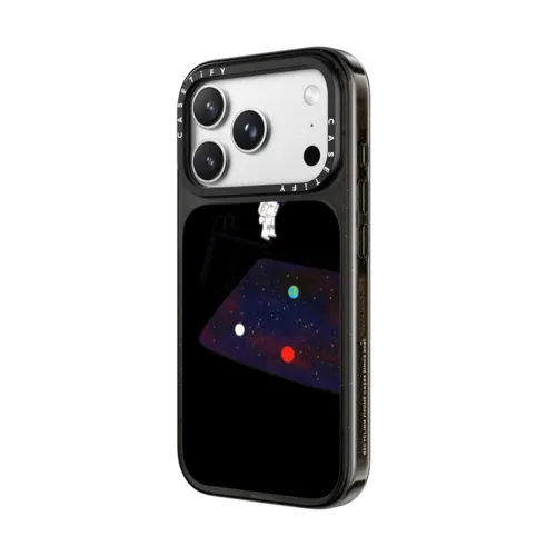 Jump Astronaut! | iPhone 18 Pro / Impact Case MagSafe Compatible - Glossy / Glossy Black | Image 2