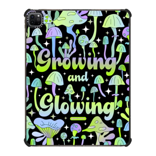 Growing & Glowing | iPad Pro 12.9-inch (5th/6th gen) / iPad Impact Case / Black | Image 1