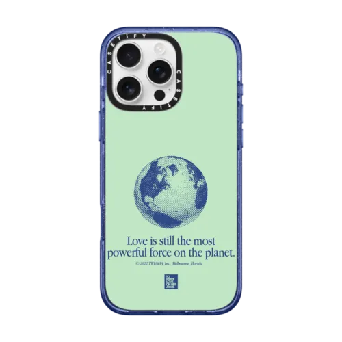 STILL GLOBE | iPhone 16 Pro Max / Impact Case MagSafe Compatible / Glitter Indigo | Image 1