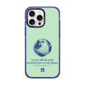 STILL GLOBE | iPhone 16 Pro Max / Impact Case MagSafe Compatible / Glitter Indigo | Image 1