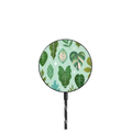 Tropical Leaves |   / PowerThru Magnetic Wireless Charger MagSafe Compatible / Black | Image 1