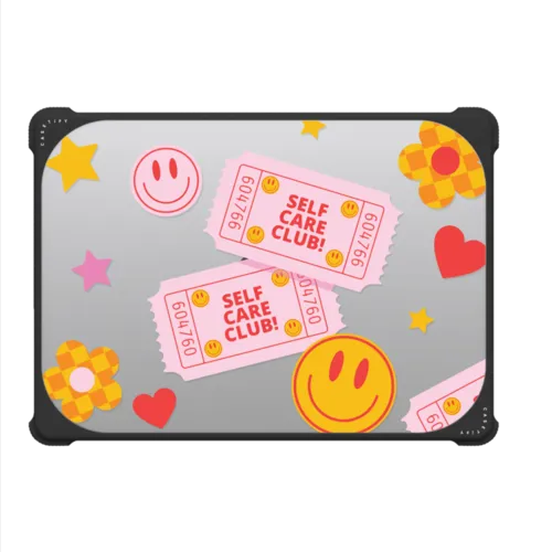 Self Care Club! MacBook Case | MacBook Pro 14-inch (M1 - M5) / MacBook Bounce Case / Black | Image 2