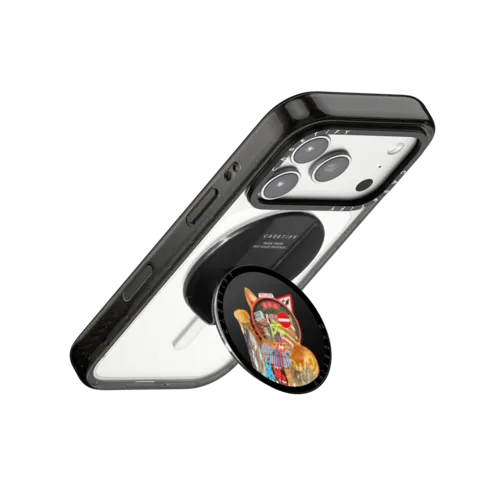 HK Collage - Meow | Snappy Grip Stand / Snappy Grip Stand MagSafe Compatible / Black | Image 3