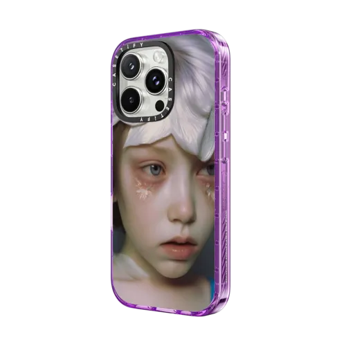 Unveiling Adolescence no 1 | iPhone 16 Pro Max / Impact Case MagSafe Compatible / Purple | Image 2