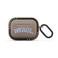 WYAGL Logo Earbuds Case - Blue | AirPods Pro 2 / Earbuds Bounce Case / Matte Taupe | Image 1