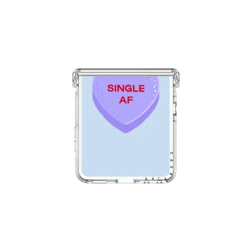 Single AF - Blue Me Away | Galaxy Z Flip8 / Impact Clear Magnetic Case / Clear | Image 2