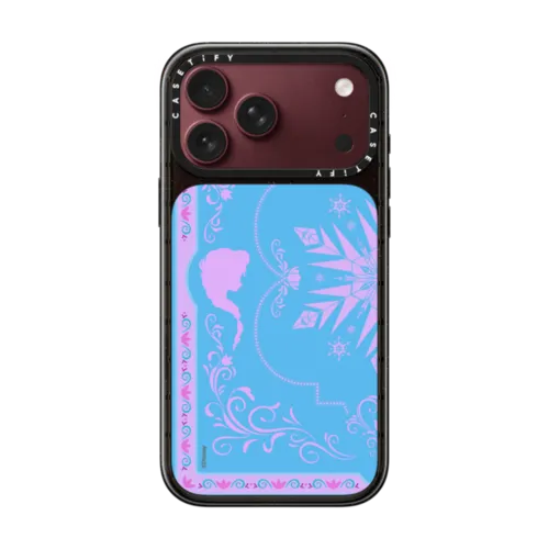 Elsa's Snowflake Case | iPhone 18 Pro Max / Impact Case MagSafe Compatible - Glossy / Glossy Black | Image 1