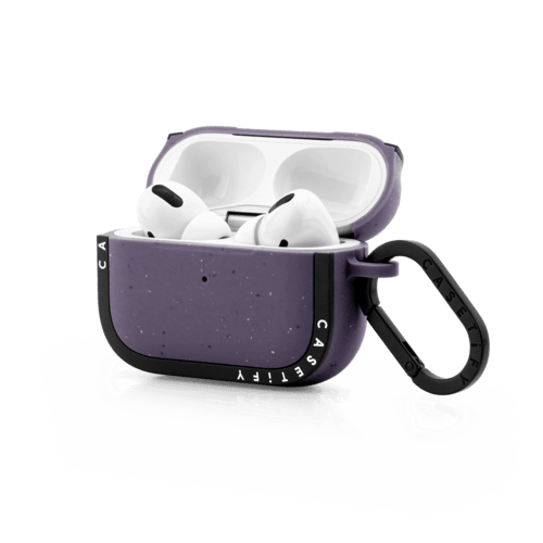 OVER THE MOON | AirPods Pro 2 / Earbuds Bounce Case / Matte Deep Purple | Image 2