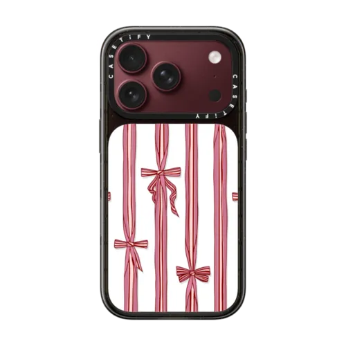 Ribbon Play | iPhone 18 Pro / Impact Case MagSafe Compatible - Glossy / Glossy Black | Image 1