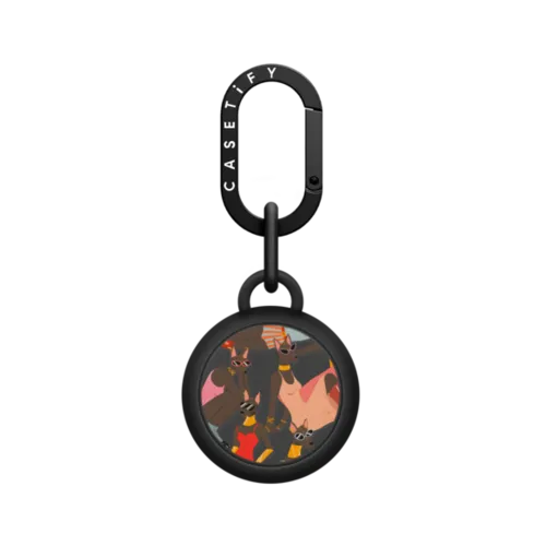 La Diva Chupacabras AirTag Holder | AirTag 2 / AirTag Holder / Licorice | Image 1