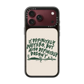 Definitely Matters by Emma Atterbury | iPhone 18 Pro Max / Impact Case MagSafe Compatible - Glossy / Glossy Black | Image 1