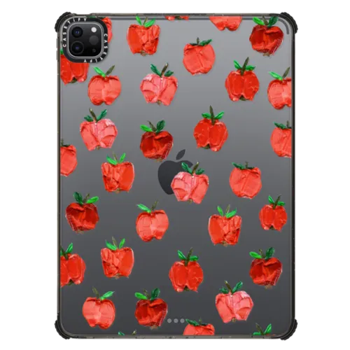 An Apple a Day | iPad Pro 11-inch (3rd/4th gen) / iPad Impact Case / Black | Image 1