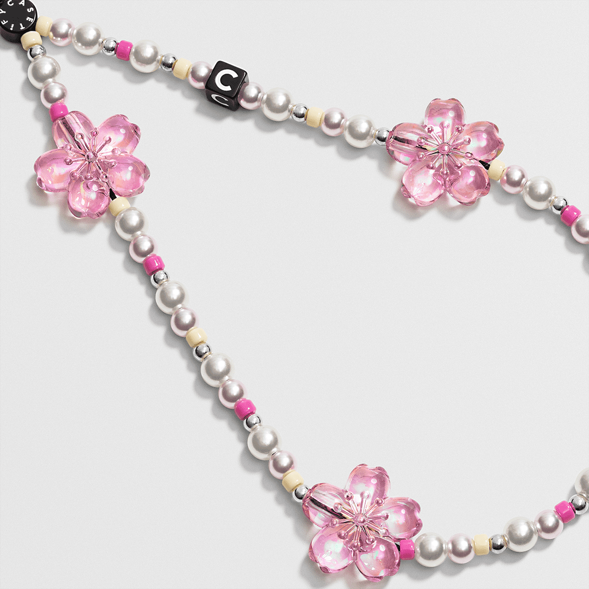 Flower Phone Charm - Cherry Blossom