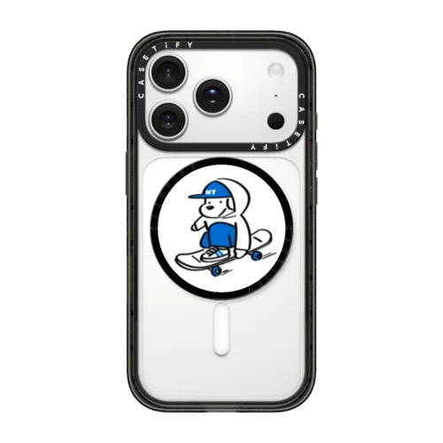 Skater JOHN (Enjoy Life) | Snappy Grip Stand / Snappy Grip Stand MagSafe Compatible / Black | Image 1