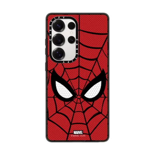Spider-Man New Mask Case | Galaxy S25 Ultra / Impact Magnetic Case / Black | Image 1