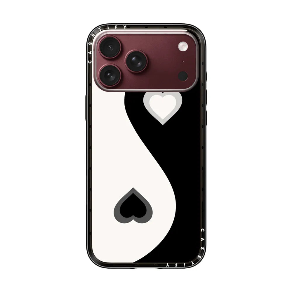 Heart Yin Yang - Black | Image 1